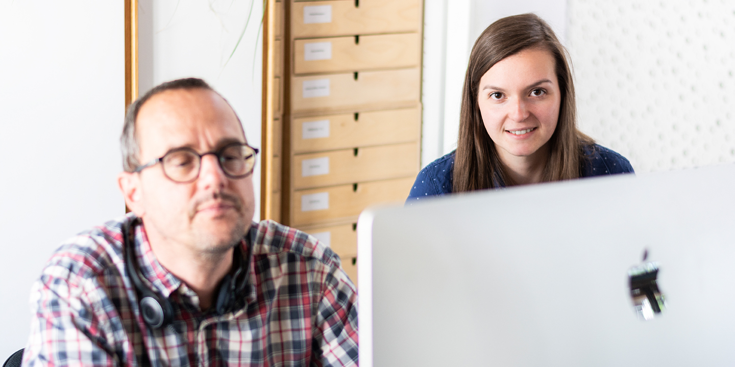 Tanja macht ein Jobshadowing bei Weber Mathis & Freunde.