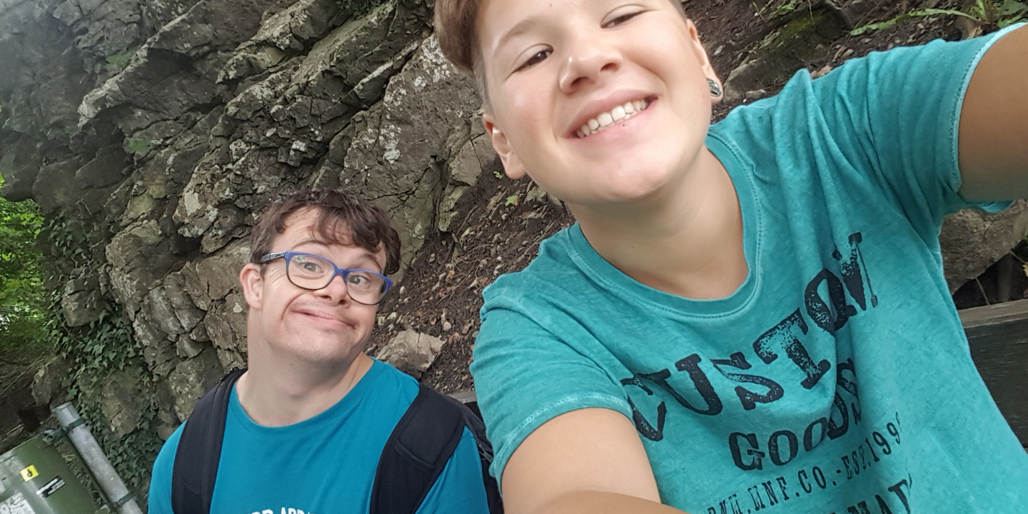 Selfie von Rafael und Philipp