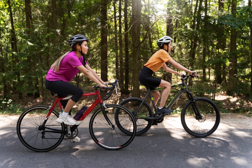 Sport und Bewegung mit dem Fahrrad